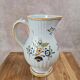 Large jug / earthenware carafe – Moustiers decoration – handmade Yf