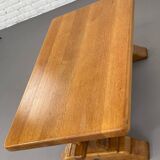 Table basse vintage en chêne
