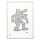 Keith Haring, Screen print, 1990s.