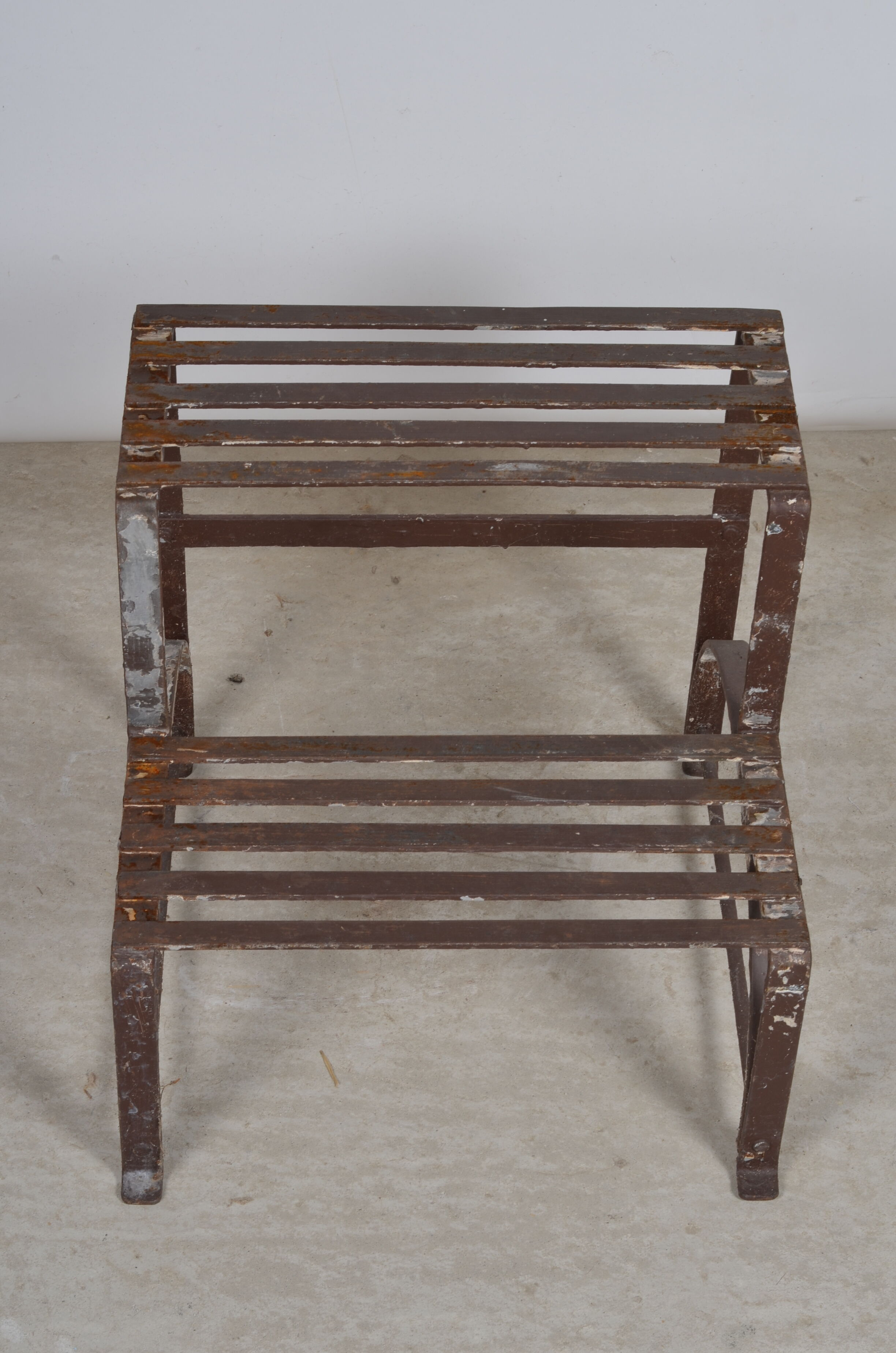 Stepladder 2 steps in metal