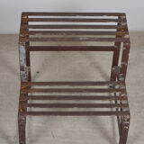 Stepladder 2 steps in metal