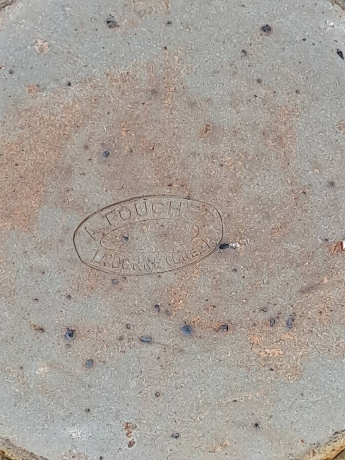 Glazed stoneware soup tureen