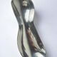 Centre de table biomorphique, aluminium massif, Espagne, années 1980