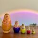 Lot of Russian dolls
