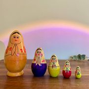 Lot of Russian dolls