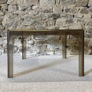 Table basse carré en plastique moulé, 1970