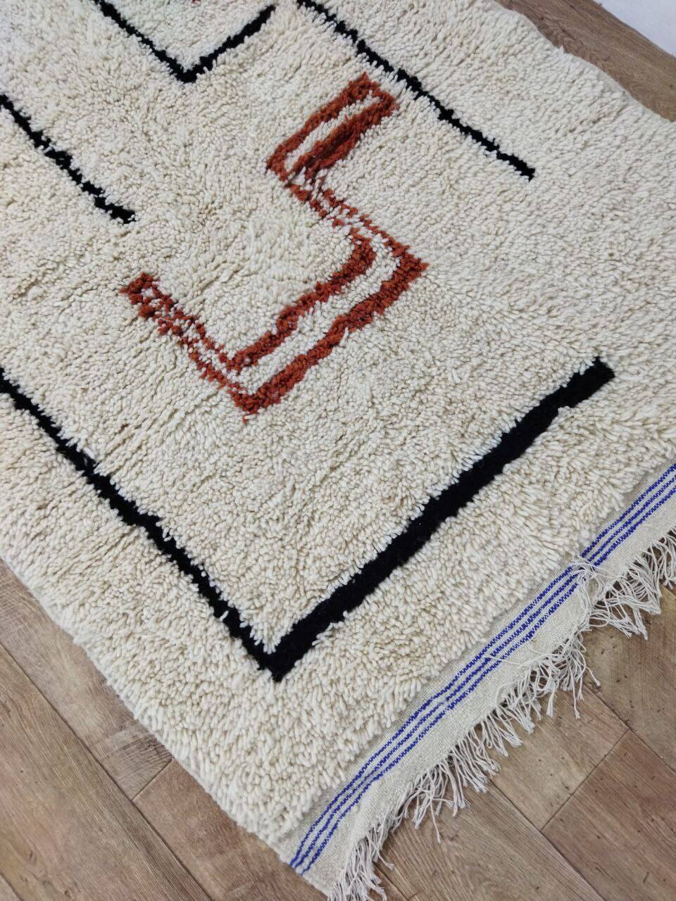 Tapis Berbère Marocain Artisanal 158 X 112 CM