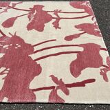Modern carpets, floral art