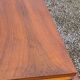 Vintage chest of drawers in walnut compass legs 4 drawers from the 1950s