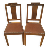 Chaises anciennes bois