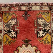 Small Vintage Turkish Rug 103x53 cm, Short Runner, Tribal, Shabby, Mini Carpet