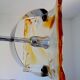 Lustre 6 fires Mazzega Murano vintage 70s