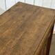 Rustic Art Deco buffet from the 1930s in chestnut wood.