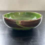 Artisanal green Provençal salad bowl