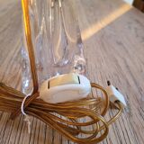Crystal lamp signed "Charles Schneider"