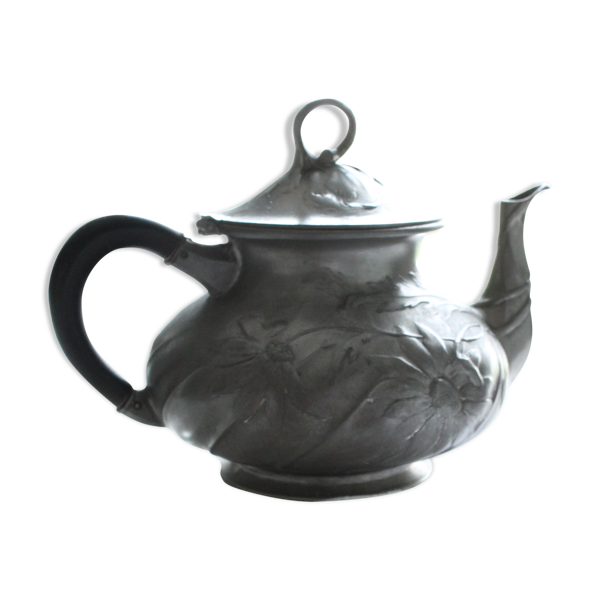 Théière ancienne art déco de marque orivit