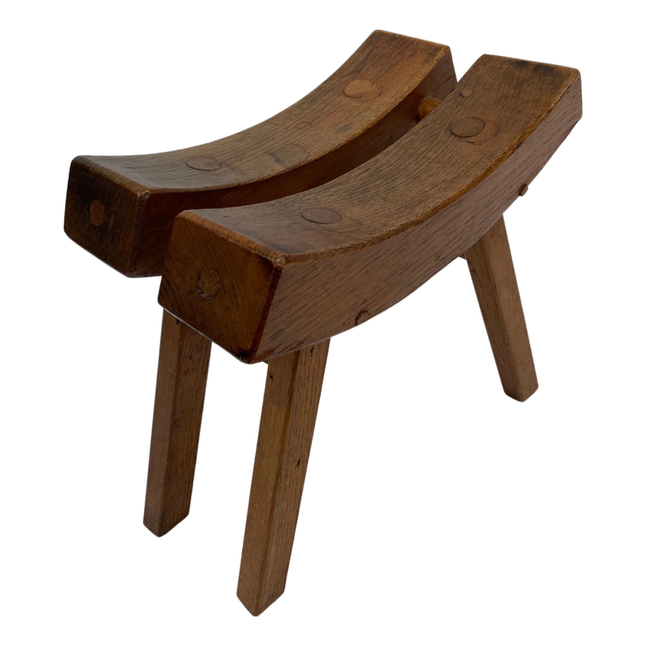 Vintage Brutalist Stool design