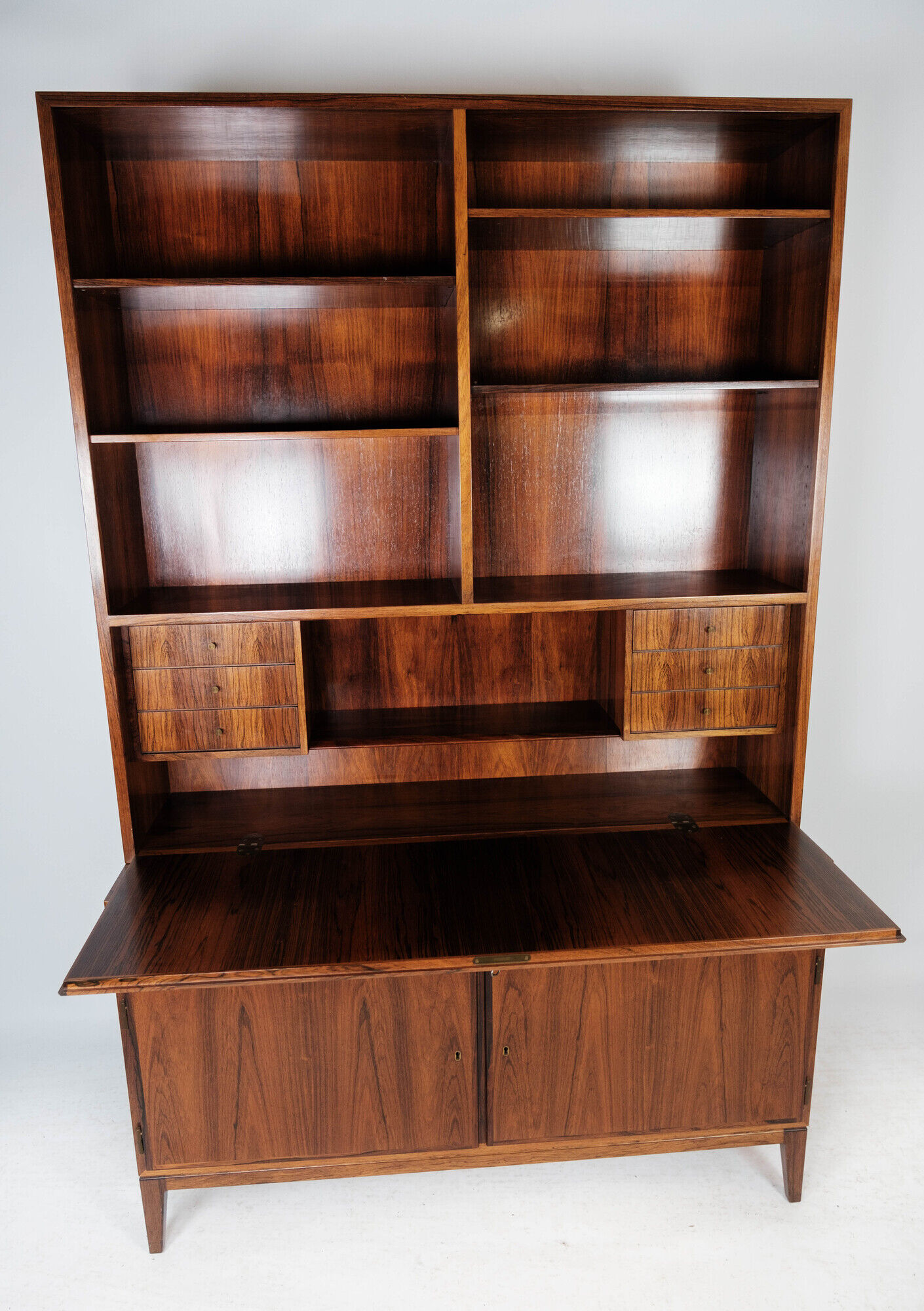 Secretaire in rosewood of danish design from the 1960s