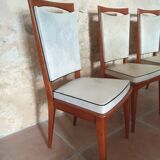 Set of 5 chairs 60s