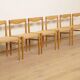 6 x dining chair | Bramin | H.W. Klein | Soaped oak | Restored