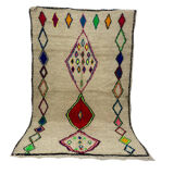 Moroccan berber carpet 264x163cm