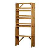 Open pine cabinet, circa 1930