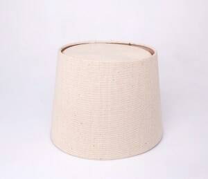Nils Kähler blue earthenware table lamp, 1960s