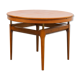 Table haute-basse, années 60, avec rallonge
