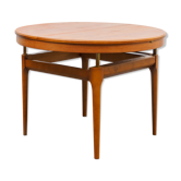 Table haute-basse, années 60, avec rallonge