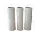 Set of 3 ivory bamboo vases