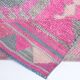 Pink Handmade Runner Rug, 82x336Cm