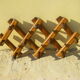 Vintage accordion coat rack