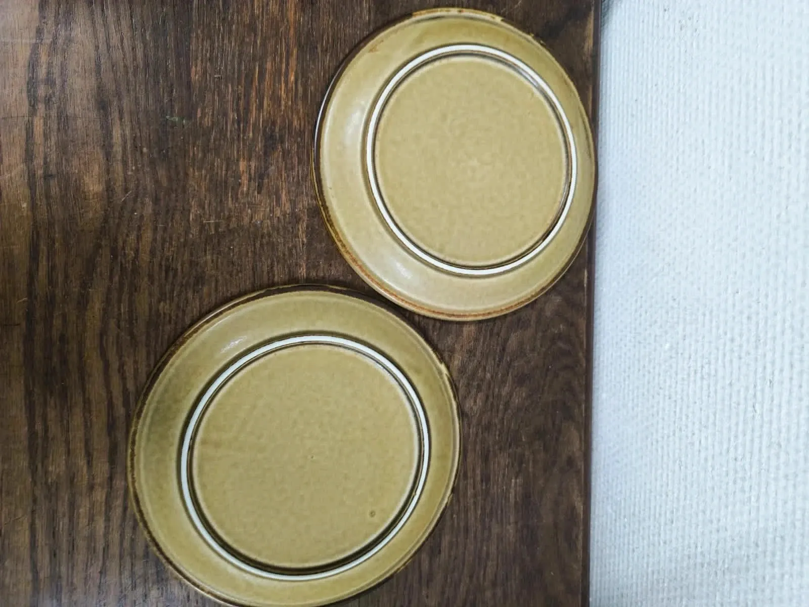 Set of 6 flat plates Langenthal
