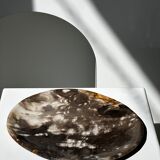 Dish in petrified wood