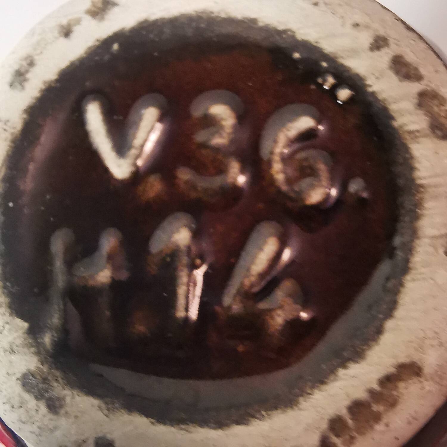 Vase in Pure Vallauris Style Numbered and Signed 50s/60s Vintage