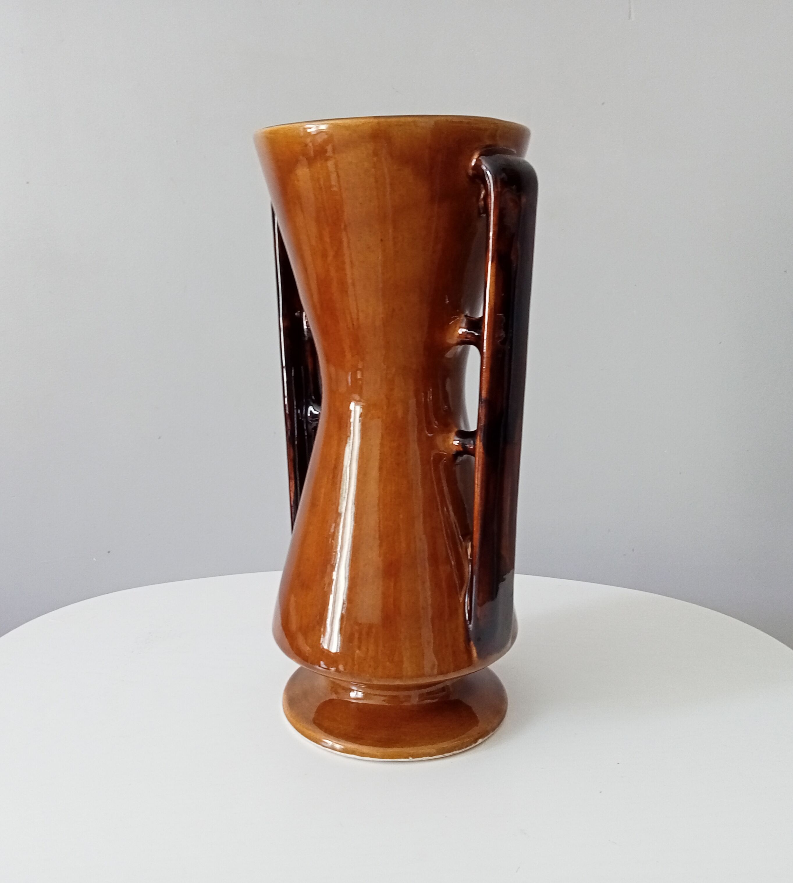 Vintage ceramic amphora vase