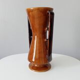 Vintage ceramic amphora vase