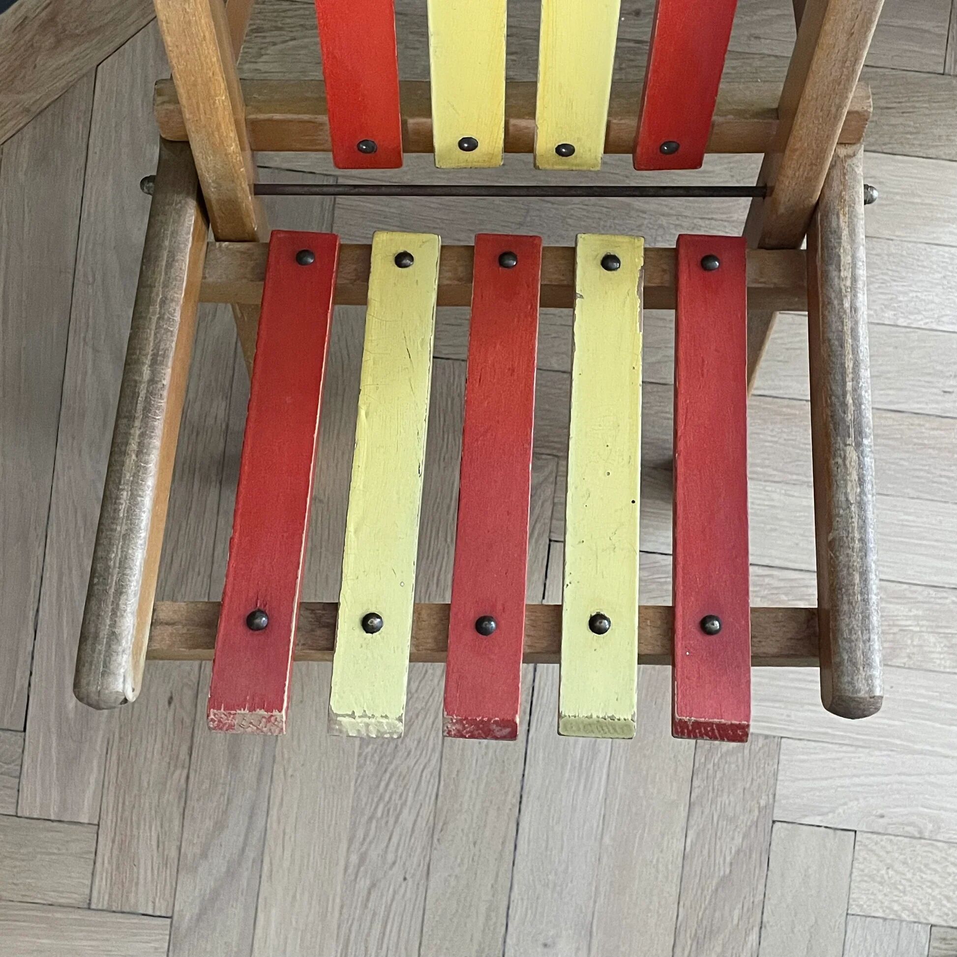 Chaise enfant pliante en bois