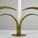 “Liljan” Candleholders — Ivar Ålenius-Björk for Ystad-Metall, Sweden, Late 1940s