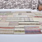 Oushak Oversize Anatolian Patchwork Rug sku 3045