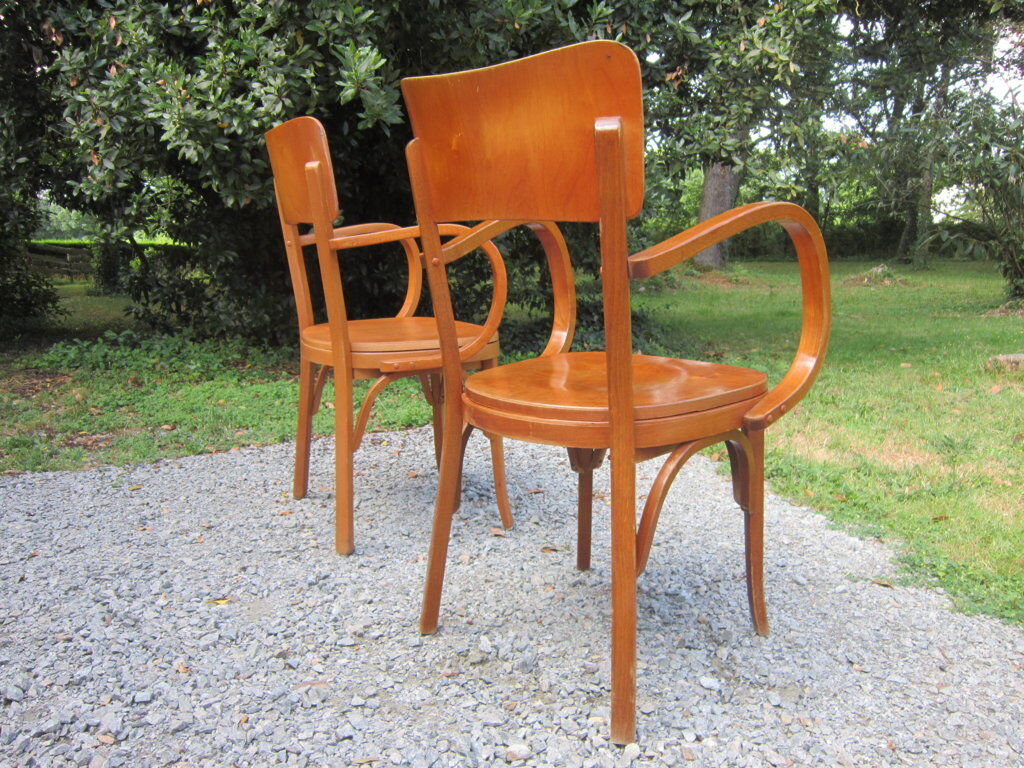 Pair of armchairs baumann