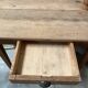 Bureau en chêne / table de ferme