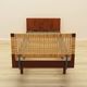 Teak bed, Danish design, 1960s, designer: Hans J. Wegner, Getama