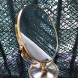 Brass psyche mirror