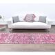 Vintage Turkish hand-knotted runner 78x340