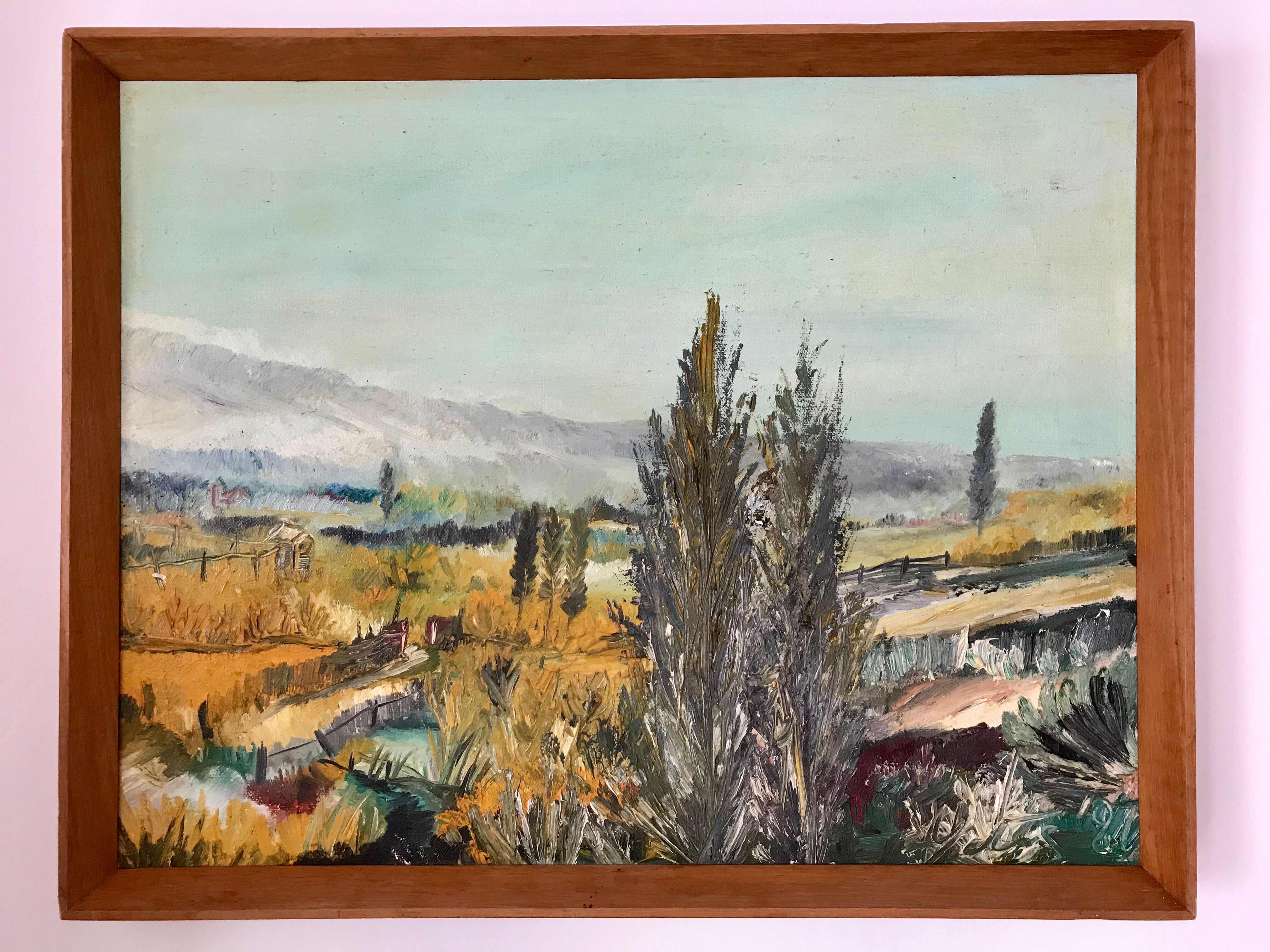 Ancient landscape painting