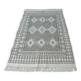 Tapis laine berbère Tribal Authentique Traditionnel motif géométrique