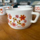 70's opaline cups