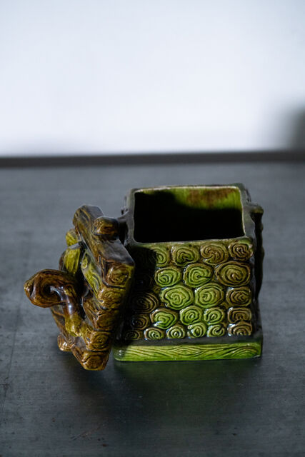 Vintage earthenware pot