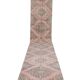 Vintage Turkish hallway rug 87x690 cm